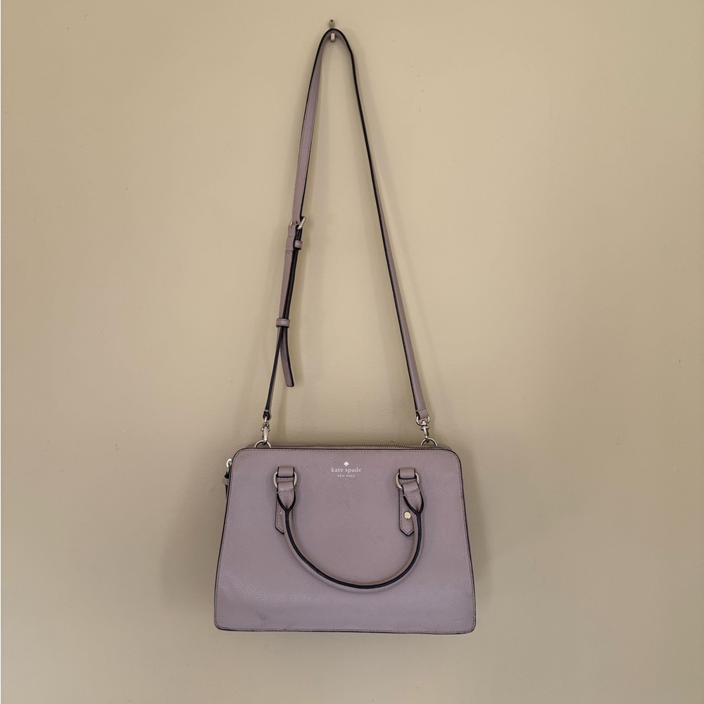 Kate Spade - Mulberry Street Lise Satchel - Blush Pink Leather
